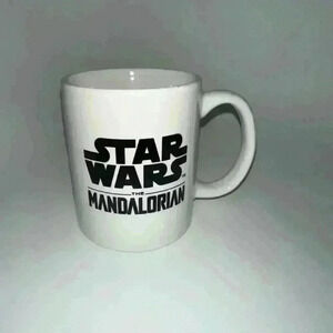 Star Wars The Mandalorian Mug White Black